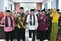 Wakil Wali Kota Padang Maigus Nasis membuka Rakor Sinergi Nagari Penanganan ATS di Kota Padang, Senin (12/10/2026). (Foto: Pemko Padang)