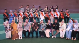 DP3AP2KB Padang menggelar Sosialisasi Pelopor dan Pelapor (2P) bagi Forum Anak Kota Padang di Ruang Mini Teater Lantai 2 Gedung Bagindo Aziz Chan Youth Center, Minggu (18/10/2026). (Foto: Pemko Padang)