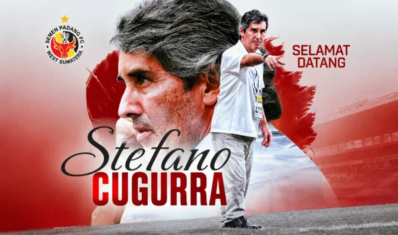 Stefano Cugurra resmi menjadi pelatih Semen Padang FC. (Foto: IG @semenpadangfcid)
