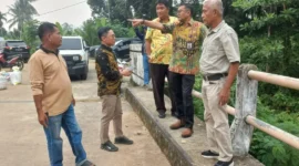 Pemko Padang meninjau lokasi rencana pembangunan SMK Negeri 11 di Kuranji. (Foto: Pemko Padang)