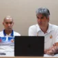 Pelatih Semen Padang FC, Stefano Cugurra saat konferensi pers jelang laga melawan Persiku Kudus. (Foto: MO Semen Padang FC)