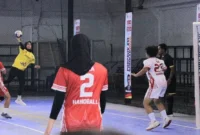 Tim bola tangan putra dan putri Kota Padang lolos semifinal Porprov XVI Sumbar 2026. (Foto: Pemko Padang)