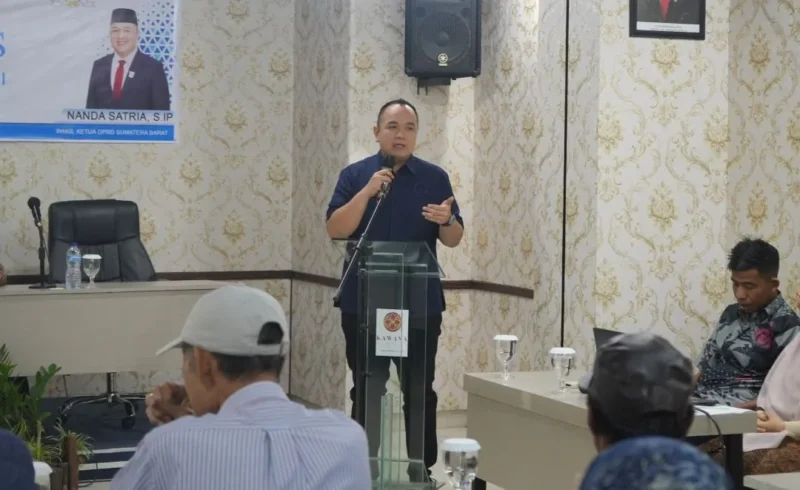 Wakil Ketua DPRD Sumbar, Nanda Satria. (Foto: Ist)