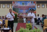 Wakil Wali Kota Elzadaswarman menyampaikan sambutan saat tahapan Pemaparan dan Wawancara Calon Juara Penjaringan Desa dan Kelurahan Berprestasi Tingkat Nasional 2026 di Aula Josrizal Zain, Balai Kota Payakumbuh, Rabu (7/10/2026). (Foto: MC Payakumbuh)