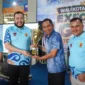 Wali Kota Padang Fadly Amran menutup Wali Kota Padang Cup Executive Golf Tournament 2026 di Lapangan Wirabraja Golf Club, Ulu Gadut, Minggu (18/10/2026). (Foto: Pemko Padang)