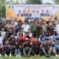 Wali Kota Payakumbuh Zulmaeta melepas kontingen Kota Payakumbuh untuk mengikuti Porprov Sumbar XVI 2026 di halaman Balai Kota Payakumbuh, Rabu (30/9/2026). (Foto: MC Payakumbuh)