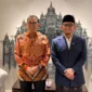 Wamenhaj Dahnil Anzar Simanjuntak dan Menteri Kebudayaan Fadli Zon di Kantor Kementerian Kebudayaan, Kamis (22/10/2026). (Foto: Kemenhaj)