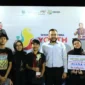 Wali Kota Padang, Fadly Amran menghadiri puncak West Sumatera Youth Fest (WSYF) 2026 di kawasan Kota Tua Padang, Minggu (25/10/2026) malam. (Foto: Pemko Padang)