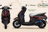 Karya Ahmad Ridwan Fitri meraih juara pertama Grand Filano Classy Artsy Challenge 2026. (Foto: Yamaha)