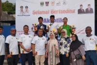 Zikri Akhman meraih emas pertama renang Kota Padang di Porprov Sumbar 2026. (Foto: Pemko Padang)