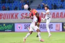 Sumsel United harus mengakui keunggulan Semen Padang FC dengan skor tipis 1-0 dalam lanjutan kompetisi Pegadaian Championship 2026/27 di Stadion Patriot Candra Bhaga, Bekasi, Jumat (30/10) malam. (Foto: ileague.id)